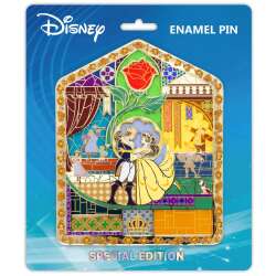 90446 - Pink A La Mode (PALM) Exclusives - Disney Beauty and the Beast Stained Glass Jumbo 5" - Disney Licensed alternate image