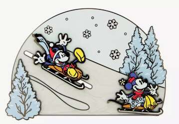 Mickey & Minnie Winter Wonderland Slider