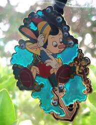 90514 - Featured Artist Collection - Michelle St. Laurent - Pinocchio Under the Sea - Disney Cruise Line alternate image