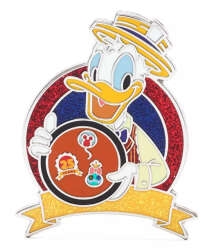 90538 - Celebrating Disney Pins 25: as Scoop Sanderson - Donald Duck as Scoop Sanderson alternate image