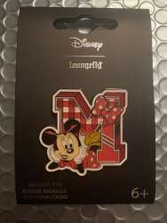 90553 - BoxLunch - Varsity Letter - Minnie Mouse - Loungefly alternate image
