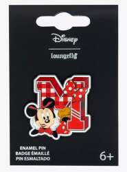 90553 - BoxLunch - Varsity Letter - Minnie Mouse - Loungefly alternate image