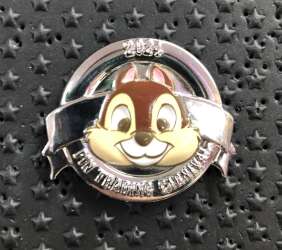 93931 - Pin Trading Carnival 2024 - Chip (Silver) - Hong Kong Disneyland alternate image