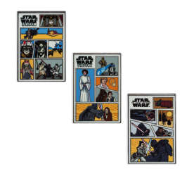 90596 - Star Wars Comic - Star Wars Comic 3 Pin Set alternate image