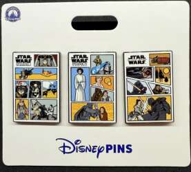 90596 - Star Wars Comic - Star Wars Comic 3 Pin Set alternate image