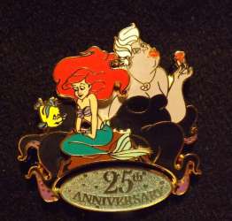 The Little Mermaid - Little Mermaid 25th Anniversary - Ariel, Flounder and Ursula - MLT