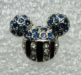 90741 - Mickey Head Icon - American Flag - Swarovski Crystal alternate image