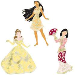 3557 - Golden Brocade Disney Princess Set - Golden Brocade Disney Princess Set - Disney Store US alternate image