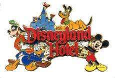 Goofy, Donald, Pluto, and Mickey with Logo