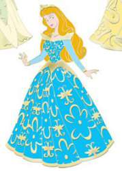 3559 - Golden Brocade Disney Princess Set - Aurora ONLY - Disney Store US alternate image