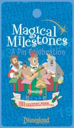 9083 - Magical Milestones: A Pin Celebration - 1984 - Country Bear Christmas Special Debuts - Disneyland Resort alternate image