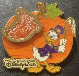 Click to view the Halloween - Donald trying to catch a ghost details