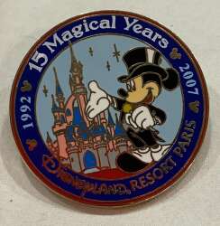 15 Magical Years 1992-2007 Paris Mickey Castle
