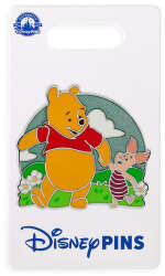 Winnie the Pooh - Winnie the Pooh &amp; Piglet Holding Hands Pin - MLT