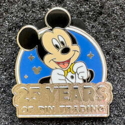 90906 - WDW Hidden Disney Series 2025 Wave A: Pin Trading 25th Anniversary - Mickey Mouse - Walt Disney World alternate image