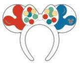 90926 - DLR Hidden Disney Series 2025 Wave A: Ear Headbands - Mickey Mouse Balloons Ears - Disneyland Resort alternate image