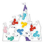 90943 - DLR Hidden Disney Series 2025 Wave A: Castles - Balloons - Disneyland Resort alternate image