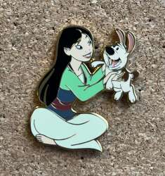 91064 - Mulan - Mulan and Little Brother Sitting - Disney Licensed alternate image