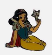 ProPin - Snow White - Sitting Snow White with White Bird on Finger - DLIC