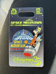 91148 - Space Mountain - 50th Anniversary - Goofy and Donald - Passholder Exclusive - Walt Disney World alternate image