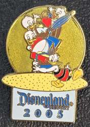 Donald Duck and Nephews at the Beach 2005