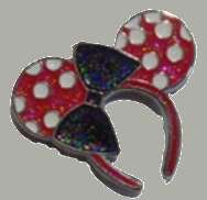 35543 - Polka Dot Minnie Mouse Ear Headband Booster Set - Red and White Polka Dots alternate image