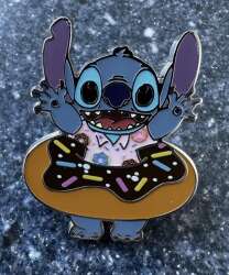 Stitch Attacks Snacks - Mystery Pouch - Stitch with Donut - MLT