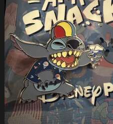 Stitch Attacks Snacks - Mystery Pouch - Stitch with Shaved Ice - MLT