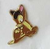 Bambi seated (Gold)