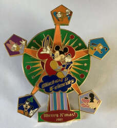 Merry Xmas Ferris Wheel Spinner