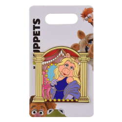 91383 - Disney Pins Blog (DPB) Exclusives: The Muppets Stained Glass Pin Series - Miss Piggy - Disney Licensed alternate image