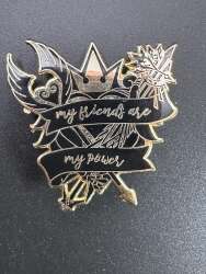 91460 - Fantasy Pin Series - Kingdom Hearts: My friends are my power - Fantasy Unlicensed alternate image