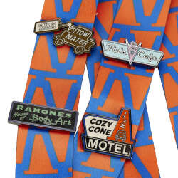 91518 - Cars Land Signs - Cars Land Signs Lanyard Set - Loungefly alternate image