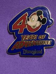 'Disneyland 40th Anniversary - 40 Years of Adventure - Mickey Mouse - DLR'