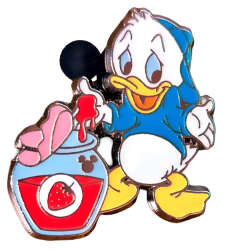 'SDR Hidden Mickey Series 2021: Strawberry Jam - Dewey with Half Full Jar - SDR'