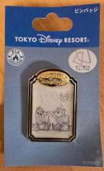 Sketches of Disney Friends - Chip &#039;n&#039; Dale - TDR