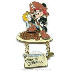 Pirate Mickey Mouse with Sword