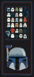 'Star Wars Helmets - Jango Fett Helmet - ART'