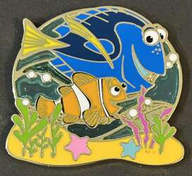 62313 - BoxLunch - Pixar - Marlin & Dory Stained Glass - Disney Licensed alternate image