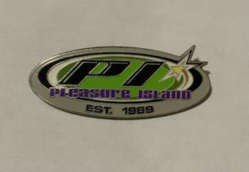 Pleasure Island Logo with Star