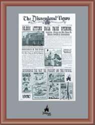 Opening Day Newspaper Framed Set