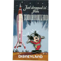 86346 - Dateline: Disneyland 1955 - Art Corner Postcard Collection - Spaceman Mickey Mouse - Disneyland Resort alternate image