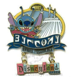 'Welcome Annual Passholders 2007 - Stitch - DLR'