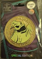 'Pink A La Mode (PALM) - Golden Character Coin Series - Wave 3 - Oogie Boogie - Nightmare Before Christmas - DLIC'