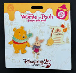 92115 - Winnie the Pooh Hundred Acre Wood Series - Venture into the Snowy Woods - Pooh and Piglet alternate image