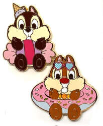 Chip and Dale Treats 2-Pin Set
