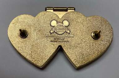 'Two Hearts Jeweled - Aurora and Prince Phillip Jeweled/Hinged - DLR'