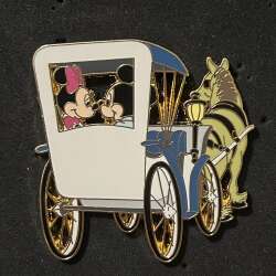 NYC Transportation - Mickey & Minnie Central Park horse drawn carriage