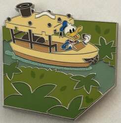 92307 - Attraction Mystery Map Puzzles: Jungle Cruise (DLR) - Donald Duck - Disneyland Resort alternate image