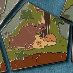 Attraction Mystery Map Puzzles: Jungle Cruise (DLR) - Rhino - DLR